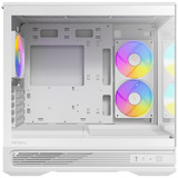 Antec C2M ARGB White mini tower behuizing Wit | 1x USB-A | 1x USB-C | Tempered Glass