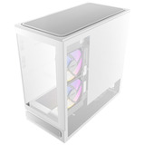Antec C2M ARGB White mini tower behuizing Wit | 1x USB-A | 1x USB-C | Tempered Glass