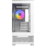 Antec CX500M RGB mini tower behuizing Wit | 2x USB-A | 1x USB-C | Tempered Glass