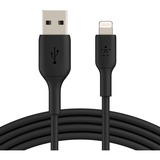 Belkin Boost Charge Lightning naar USB-A 1 meter kabel Zwart, CAA001bt1MBK