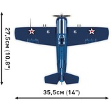 COBI Historical Collection - F4F Wildcat - Northrop Grumman Constructiespeelgoed Schaal 1:32