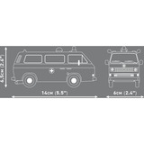 COBI Volkswagen T3 Ambulance Constructiespeelgoed Schaal 1:35