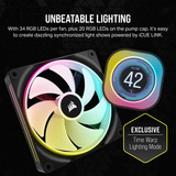 Corsair iCUE LINK H170i LCD Liquid CPU Cooler Refurbished waterkoeling Zwart