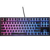 Ducky One 2 Pudding TKL, gaming toetsenbord Zwart/wit, US lay-out, Cherry MX Brown, RGB leds, TKL