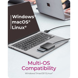 ICY BOX IB-CR302-CU3 4-in-1 kaartlezer Zwart