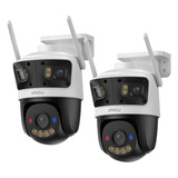Imou Cruiser Triple bundel beveiligingscamera Wit, 2 stuks, 11MP (3840×2160), Wifi 6