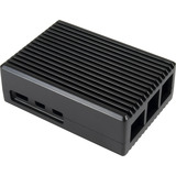 Elegant aluminum case for Raspberry Pi 5, behuizing