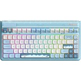 Iqunix OG80 Wintertide Wireless Mechanical Keyboard Lichtblauw, US lay-out (QWERTY), Cherry MX Red, 80% (TKL)	, RGB leds, 80% (TKL), Hot-swappable, PBT, 2.4GHz | Bluetooth 5.1 | USB-C