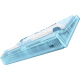 Iqunix OG80 Wintertide Wireless Mechanical Keyboard Lichtblauw, US lay-out (QWERTY), Cherry MX Red, 80% (TKL)	, RGB leds, 80% (TKL), Hot-swappable, PBT, 2.4GHz | Bluetooth 5.1 | USB-C