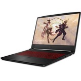 MSI Katana GF66 11UC-011NL, 15.6" Gaming laptop Zwart, 144 Hz, 512GB SSD, RTX 3050, Wifi 6, BT, Windows 10