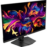 MSI MAG 321UP QD-OLED 31.5" 4K UHD gaming monitor Zwart, 2x HDMI, DisplayPort, USB-C, 165 Hz