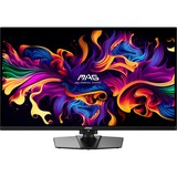 MSI MAG 321UP QD-OLED 31.5" 4K UHD gaming monitor Zwart, 2x HDMI, DisplayPort, USB-C, 165 Hz