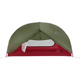 MSR Hubba Hubba NX 2-Person Backpacking Tent Olijfgroen/rood