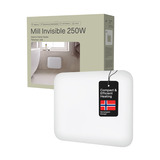 Mill Steel paneelverwarming IB250, 250 Watt convector Wit