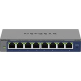 Netgear 8-poorts Gigabit Plus-switch (GS108E-400EUS) Grijs, Unmanaged