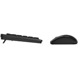 Qware Nottingham draadloze combo desktopset Zwart, EU lay-out (QWERTY), Membraan, 100%, 1200 DPI