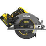 Stanley FATMAX V20 18V Cirkelzaag 190mm handcirkelzaag Zwart/geel, Accu en oplader inbegrepen, met koffer