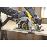 Stanley FATMAX V20 18V Cirkelzaag 190mm handcirkelzaag Zwart/geel, Accu en oplader inbegrepen, met koffer