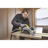 Stanley FATMAX V20 18V Cirkelzaag 190mm handcirkelzaag Zwart/geel, Accu en oplader inbegrepen, met koffer