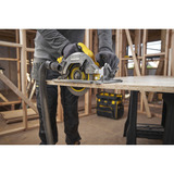 Stanley FATMAX V20 18V Cirkelzaag 190mm handcirkelzaag Zwart/geel, Accu en oplader inbegrepen, met koffer