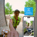 Swann EVO draadloze videodeurbel + SwannShield AI Voice Assistant Zwart