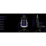 Vertagear PL4800 Zwart/carbon, ContourMax Lumbar, VertaAir, Hygennx