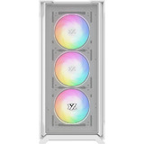 XYZ PC Gear Airone 300-X Mesh midi tower behuizing Wit | 1x USB-A | 1x USB-C | Tempered Glass