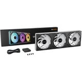 be quiet! Light Wings Pro IO 420mm Reverse RGB case fans Zwart, 3 stuks, 420 x 140 x 28 mm