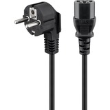 goobay Voedingskabel 1,5m Zwart