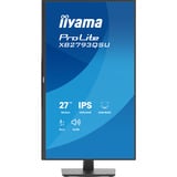 iiyama ProLite XB2793QSU-B1 27" monitor Zwart (mat), HDMI, DisplayPort, USB, Audio