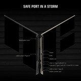 ASUS TUF Gaming A16 Advantage Edition FA617NTR-RL031W 16"  gaming laptop Beige | R7 7435HS | RX 7700S | 16 GB | 512 GB SSD