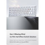 ATK RS6 Ultra+ Series Aluminum Magnetic Switch Keyboard - Spectral Ranger Zwart, US lay-out (QWERTY), 80% (TKL)