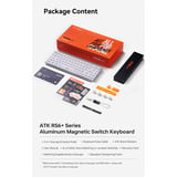 ATK RS6 Ultra+ Series Aluminum Magnetic Switch Keyboard - Spectral Ranger Zwart, US lay-out (QWERTY), 80% (TKL)