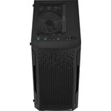 Aerocool Trinity Mini v3 mini tower behuizing Zwart | 3x USB-A | RGB | Window