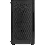 Aerocool Trinity Mini v3 mini tower behuizing Zwart | 3x USB-A | RGB | Window