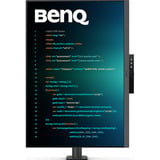 BenQ RD280UA 28.2" 4K Ultra HD monitor Zwart, 1x DisplayPort, 1x HDMI, 2x USB-C, 3x USB-A