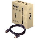 Club 3D Ultra High Speed HDMI kabel Zwart, 3 meter, 4K 120Hz, 8K 60Hz, 48Gbps