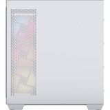 Corsair 3500X LX-R RGB iCUE LINK midi tower behuizing Wit | 2x USB-A | 1x USB-C | Tempered Glass