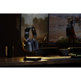 Corsair HS80 v2 MAX Wireless over-ear gaming headset Zwart/grijs, 2,4 GHz / Bluetooth, PlayStation, Switch, Smartphone, Pc