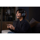 Corsair HS80 v2 MAX Wireless over-ear gaming headset Zwart/grijs, 2,4 GHz / Bluetooth, PlayStation, Switch, Smartphone, Pc