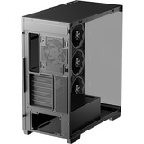 DeepCool CG580 4F V2 midi tower behuizing Zwart | 2x USB-A | 1x USB-C | RGB | Tempered Glass