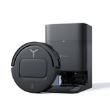 ECOVACS Deebot T80 Omni robotstofzuiger Zwart, 18000 Pa | ZeroTangle 3.0 | TruEdge 2.0 + 3D Edge