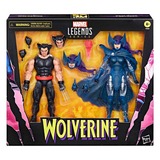 Hasbro Wolverine 50th Anniversary Marvel Legends Action Figure 2-Pack Wolverine & Psylocke 15 cm Speelfiguur 