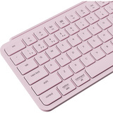 Keychron B1 Pro-K4 toetsenbord Lichtroze, US-International lay-out (QWERTY), Scissor switches, 75%, ABS Keycaps, 2.4GHz | Bluetooth 5.2 | USB-C