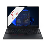 Lenovo ThinkPad E16 Gen 3 Intel (22AY004LMH) 16"  Copilot+ laptop Zwart | Core Ultra 7 258V | Arc 140V | 32 GB | 1 TB SSD