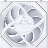 Lian Li UNI FAN SL-INF LCD FLEX 120 Reverse RGB case fans Wit, 3 stuks, 120 x 124 x 28 mm, PWM, incl. controller