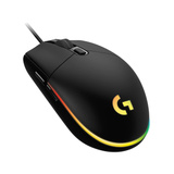 Logitech G203 LIGHTSYNC gaming muis Zwart, 200 - 8000 dpi, RGB leds