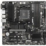 MSI B550M PRO-VDH socket AM4 moederbord Zwart, RAID, Gb-LAN, Sound, µATX