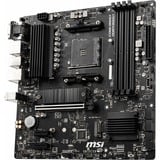 MSI B550M PRO-VDH socket AM4 moederbord Zwart, RAID, Gb-LAN, Sound, µATX