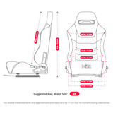 Next Level Racing ERS3 Haptic Feedback Sim Racing Seat racestoel Zwart
